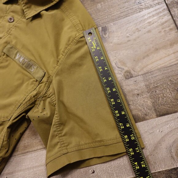 Viktos Sofari Ops Shirt Men’s Medium Olive Tactical Stretch Button-Up - Picture 8 of 12